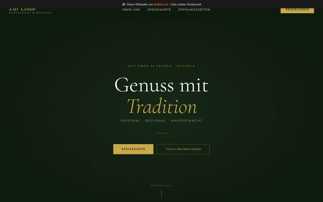 Restaurant Zur Linde Demo